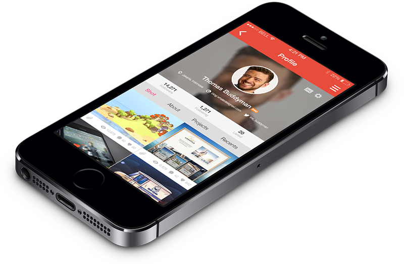 TeamSlice Mobile UI/UX Development